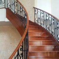 Black Indoor Wrought Iron Balustrade Park Orchards