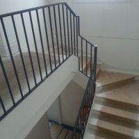 Black Indoor Wrought Iron Balustrade