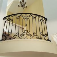 Black Indoor Wrought Iron Balustrade Park Orchards