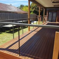 Outdoor Deck Wrought Iron Balustrade