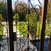 Black Wrought Iron Door
