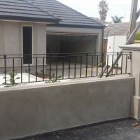 Black Outdoor Wrought Iron Fence Canterbury