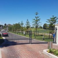 Black Outdoor Wrought Iron Gates Cheltenham