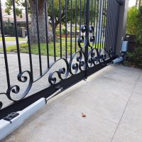 Black Outdoor Wrought Iron Gates Camberwell