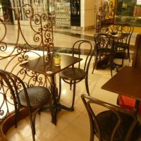 Black Indoor Wrought Iron Shop Counter