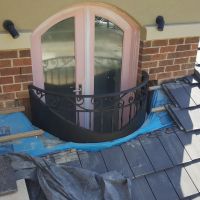 Black Outdoor Wrought Iron Window Grills Warrandyte